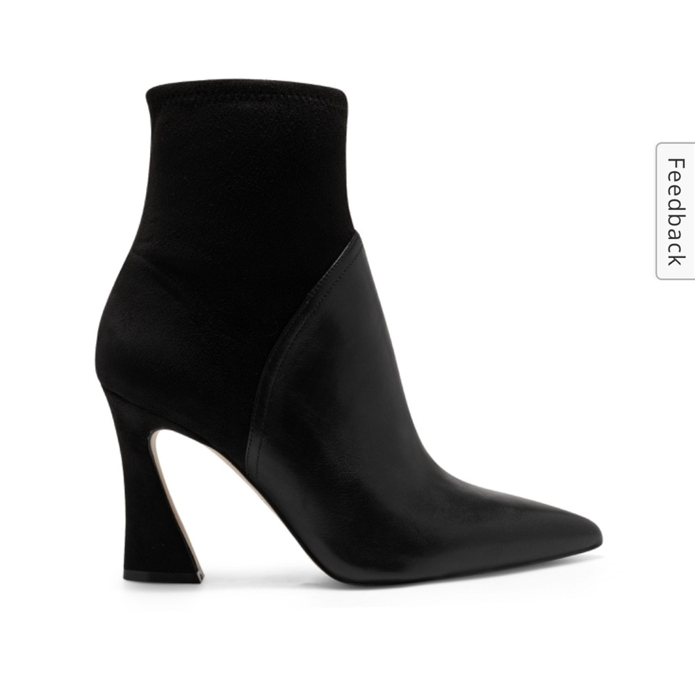 leather bootie / boot / boots - brand new